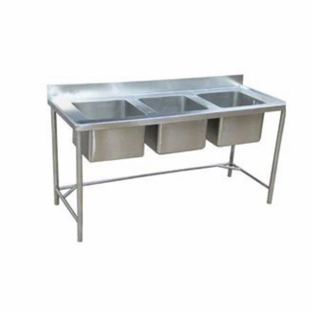 Three Sink Unit